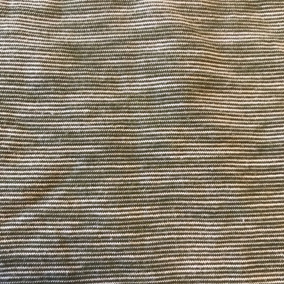 Merona Striped 3-Button Green Henley - Picture 4 of 4